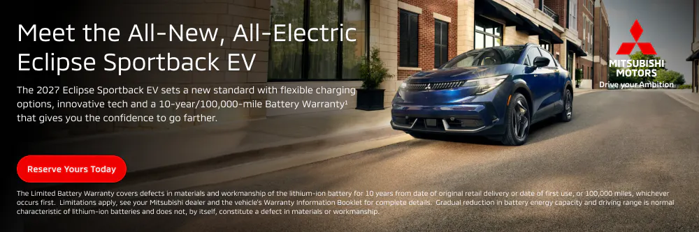 Meet the Eclipse Sportback EV | South Park Mitsubishi