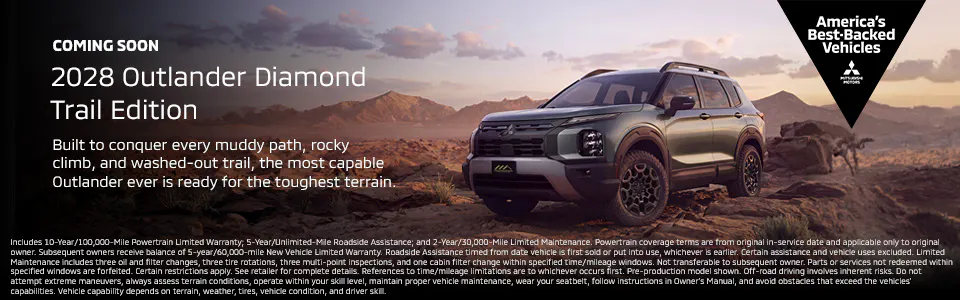 2028 Outlander Diamond Trail Edition | South Park Mitsubishi