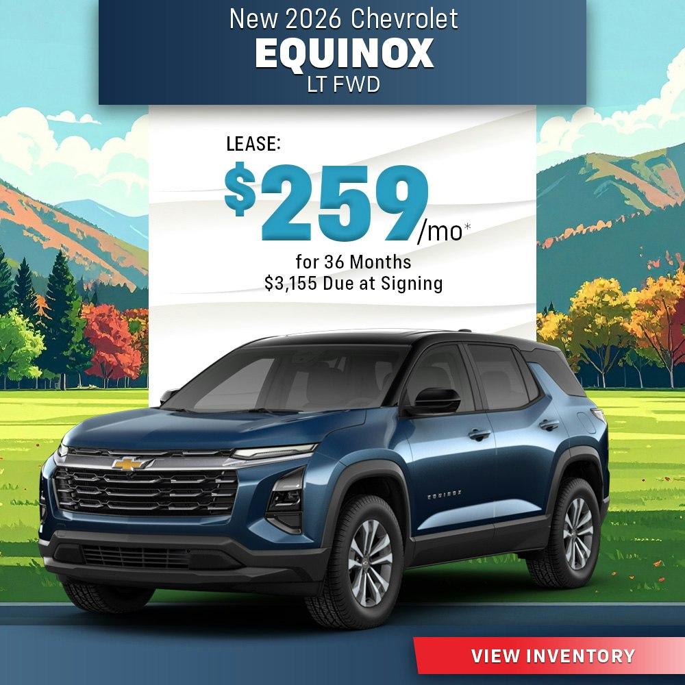 New 2026 Chevrolet Equinox LT FWD