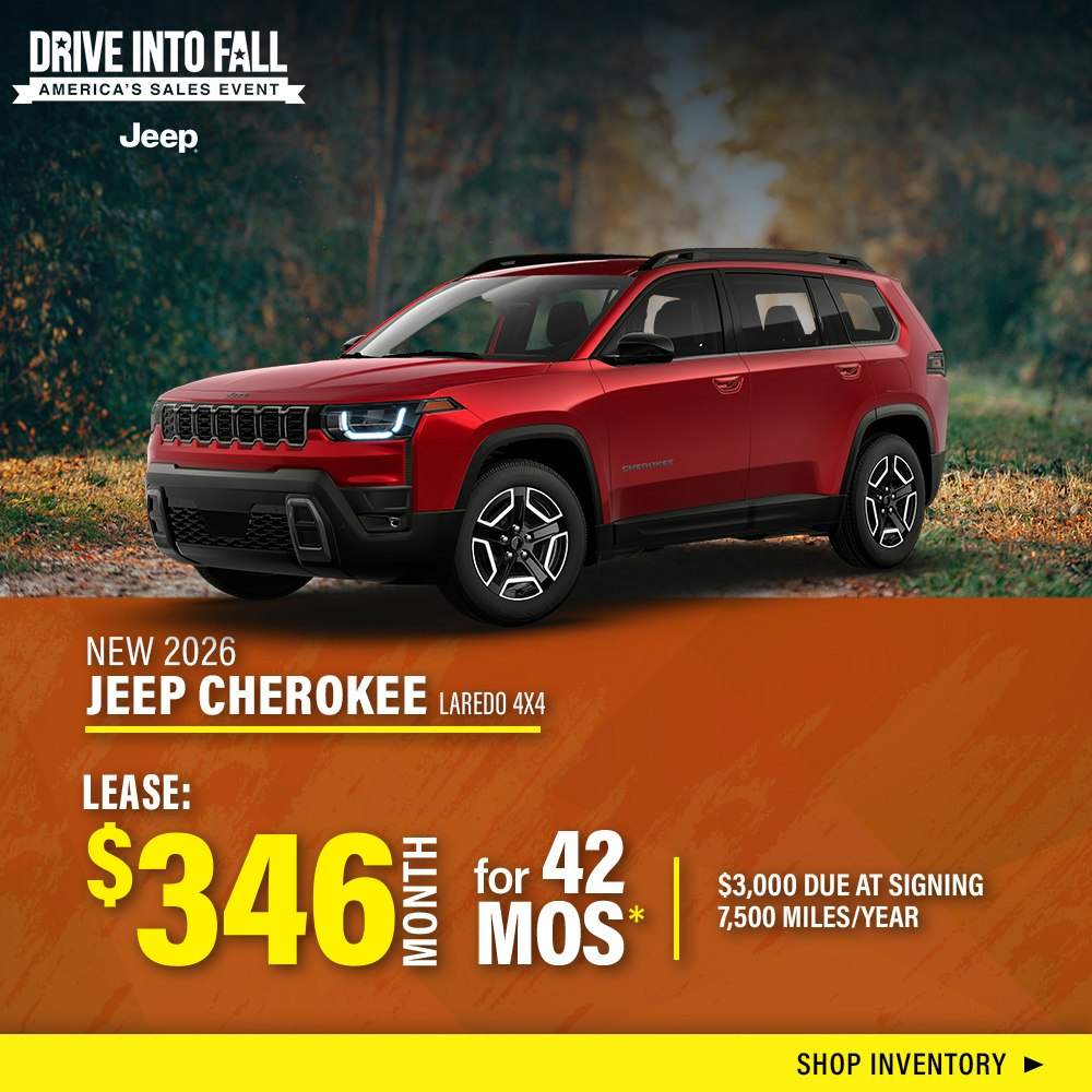 ew 2026 Jeep Cherokee Laredo 4X4