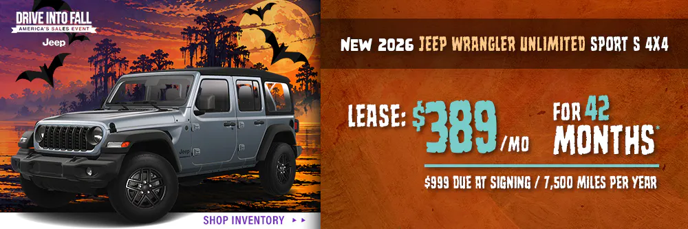 New 2026 Jeep Wrangler Unlimited Sport S 4X4 | Diehl of Robinson