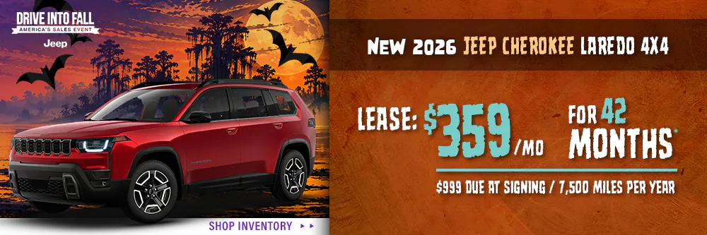 New 2026 Jeep Cherokee Laredo 4X4 | Diehl of Robinson