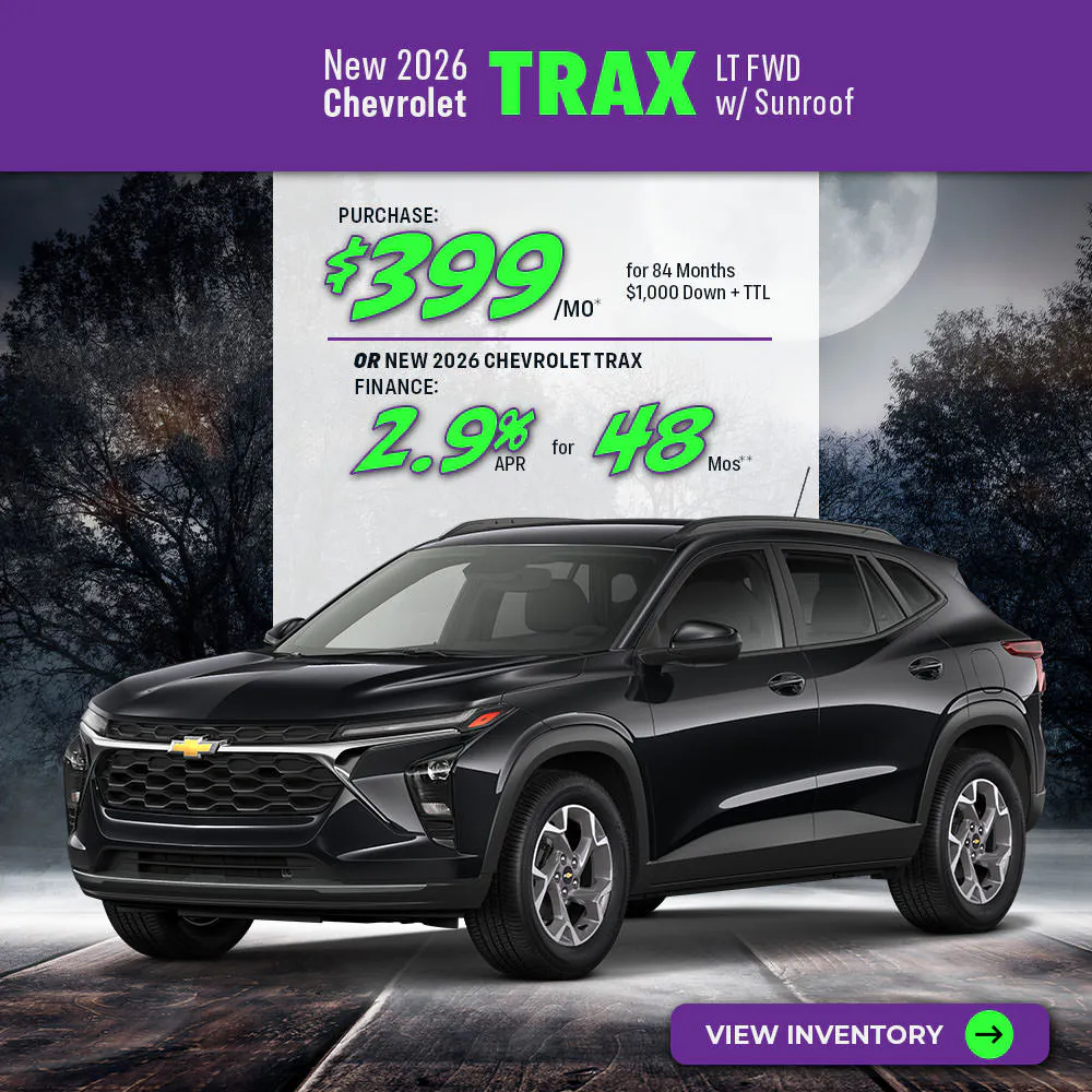 New 2026 Chevrolet Trax LT FWD w/ Sunroof