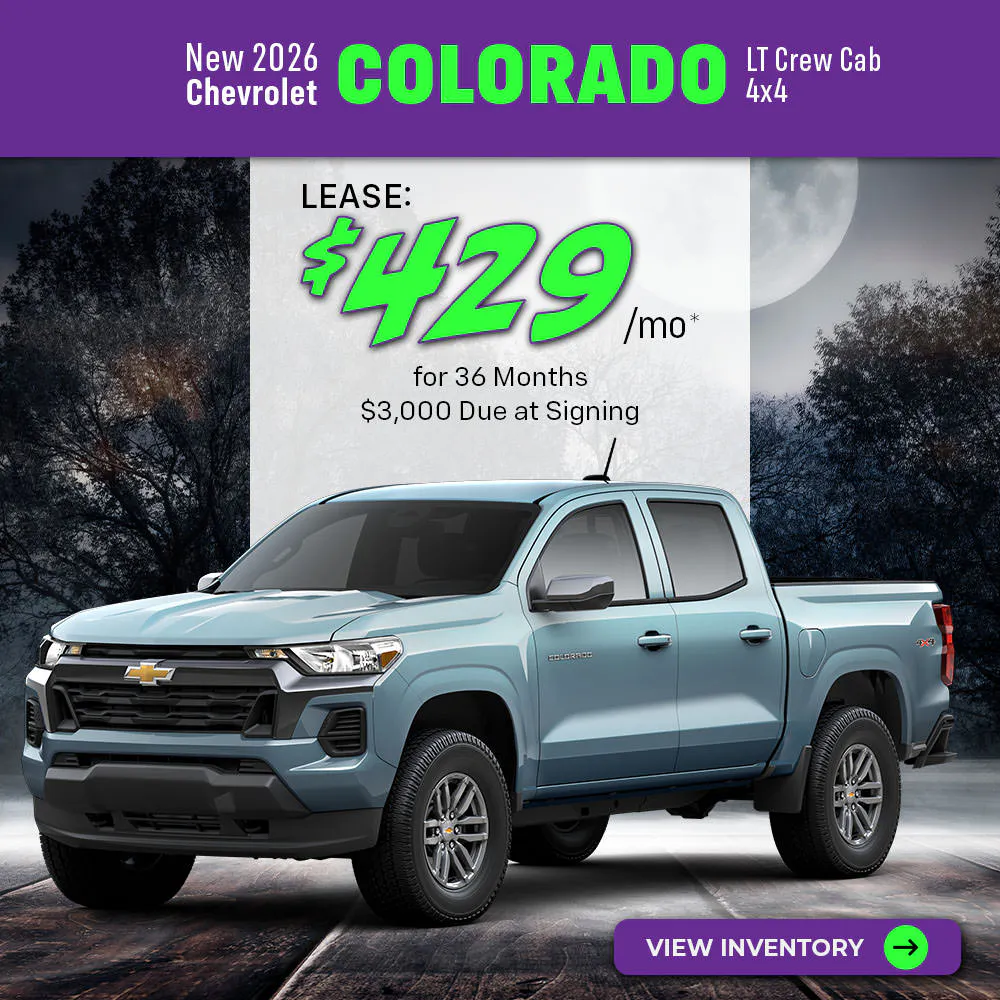 New 2026 Chevrolet Colorado LT Crew Cab 4X4