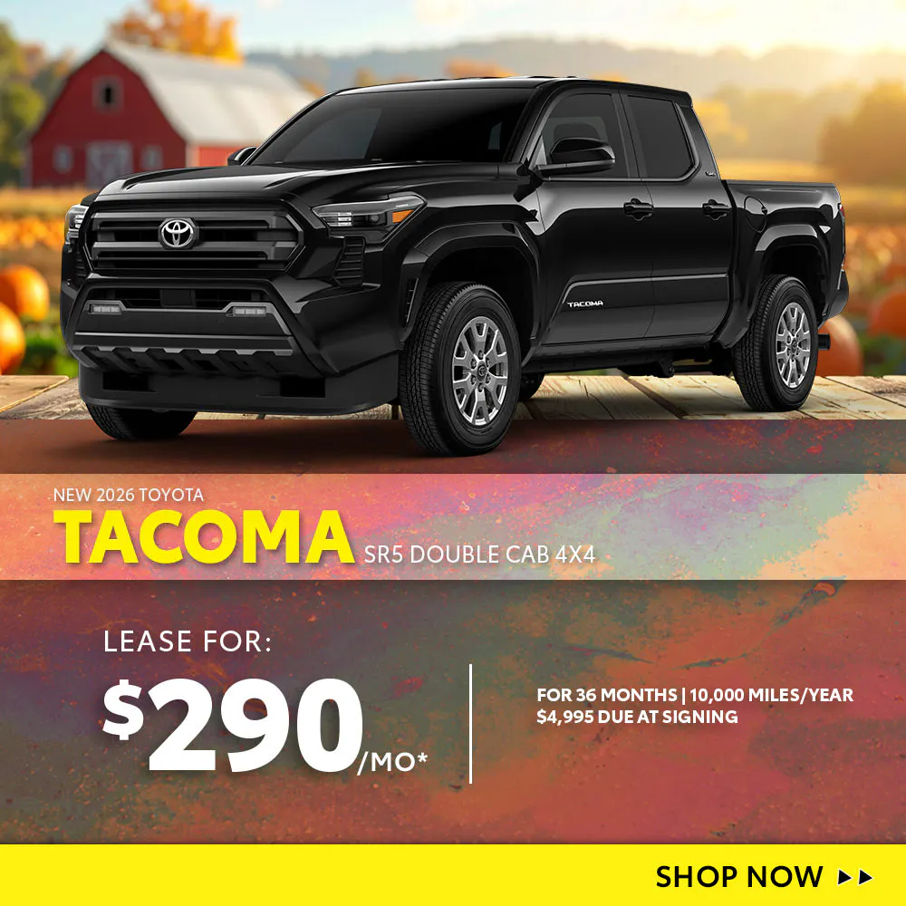 New 2026 Toyota Tacoma SR5 Double Cab 4X4