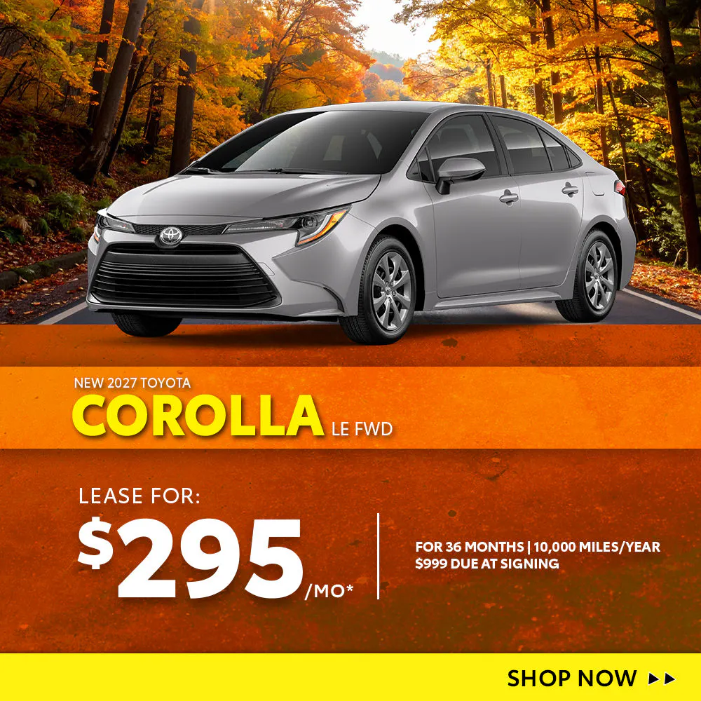 New 2027 Toyota Corolla LE FWD