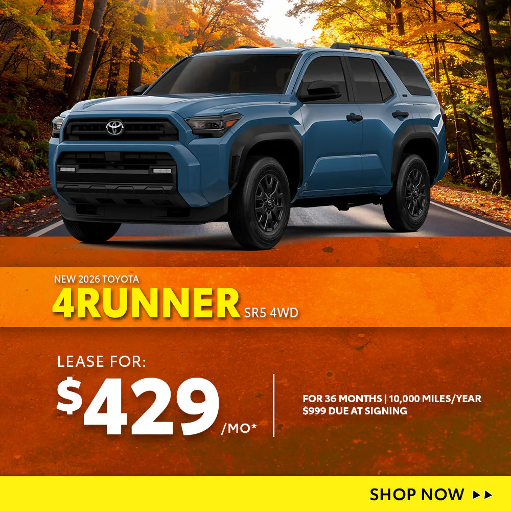 New 2026 Toyota 4Runner SR5 4WD