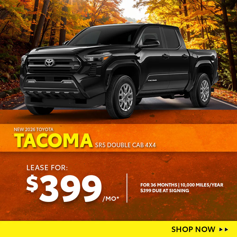 New 2026 Toyota Tacoma SR5 Double Cab 4X4