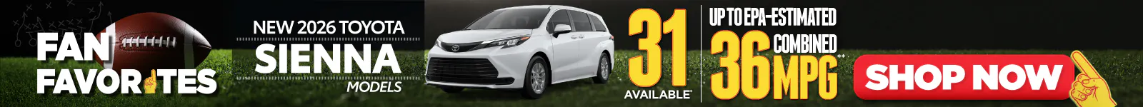sienna mpg