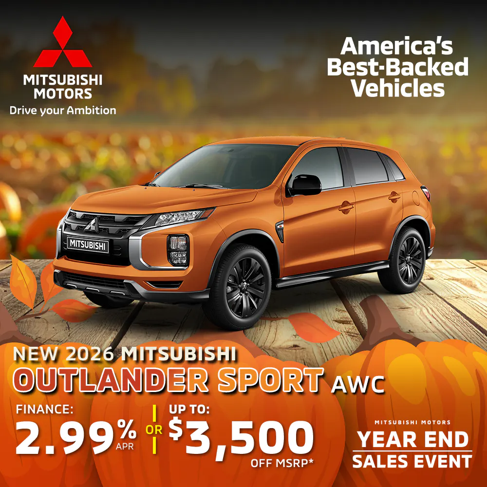 New 2026 Mitsubishi Outlander Sport AWC
