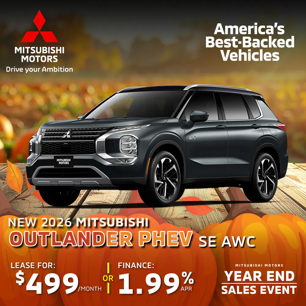 New 2026 Mitsubishi Outlander PHEV SE AWC