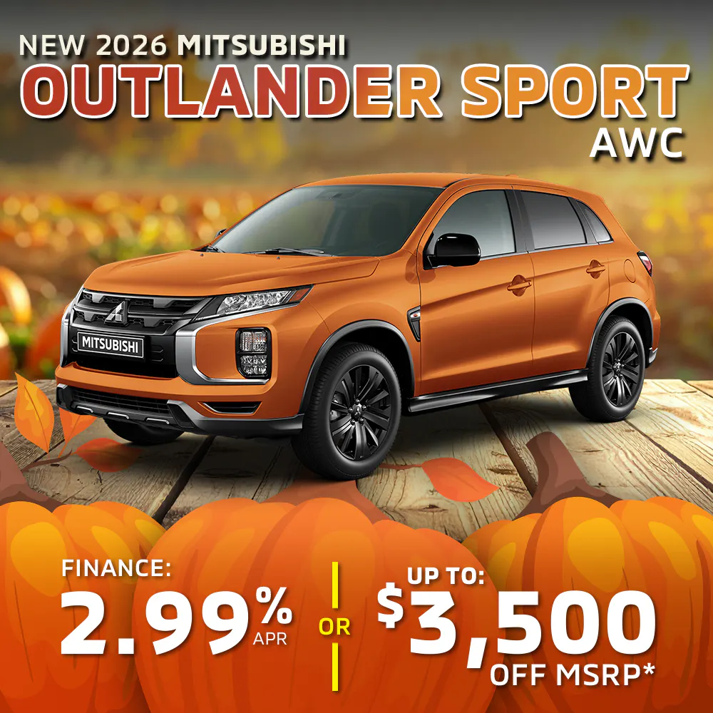 New 2026 Mitsubishi Outlander Sport AWC