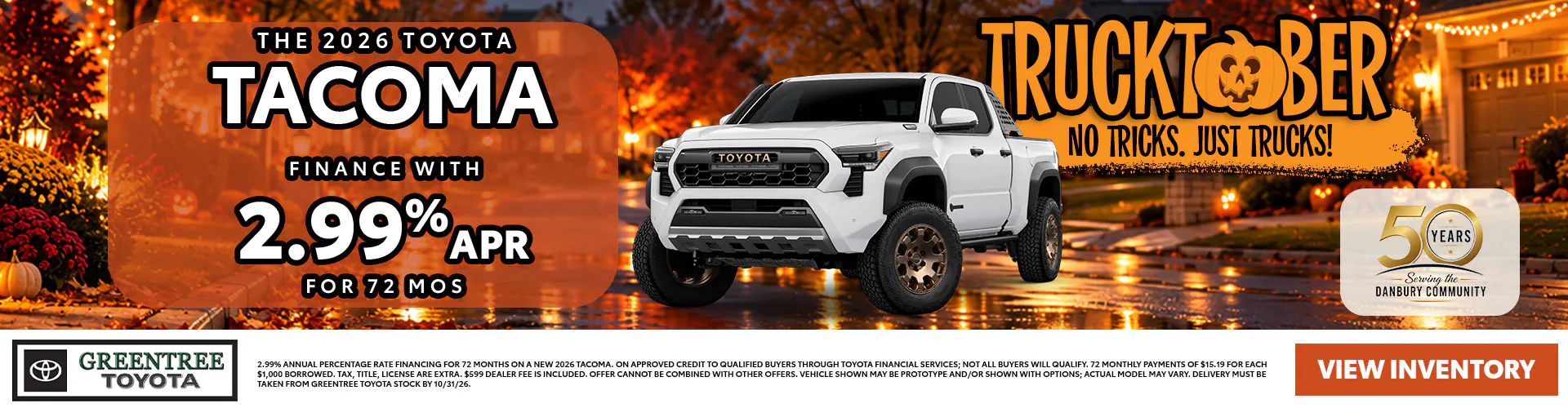 2026 Tacoma 4WD Double Cab SR5