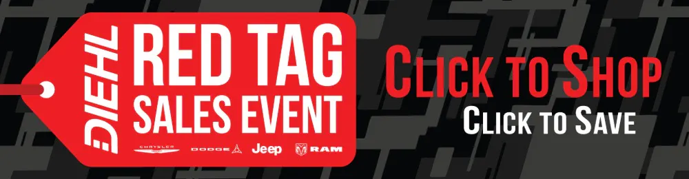Diehl Red Tag Sales Event – New SRP Banner | Diehl of Robinson