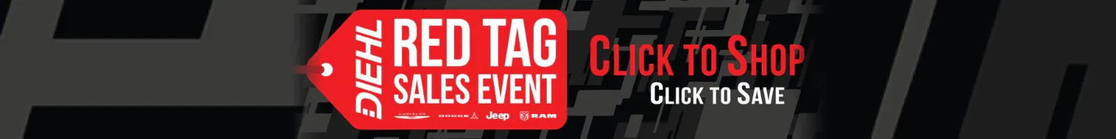 Diehl Red Tag Sales Event – New SRP Banner