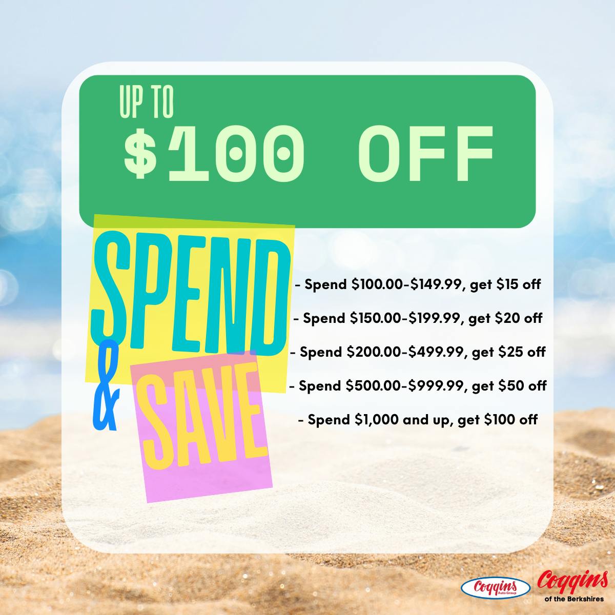 Spend & Save on Repairs | Coggins Of The Berkshires