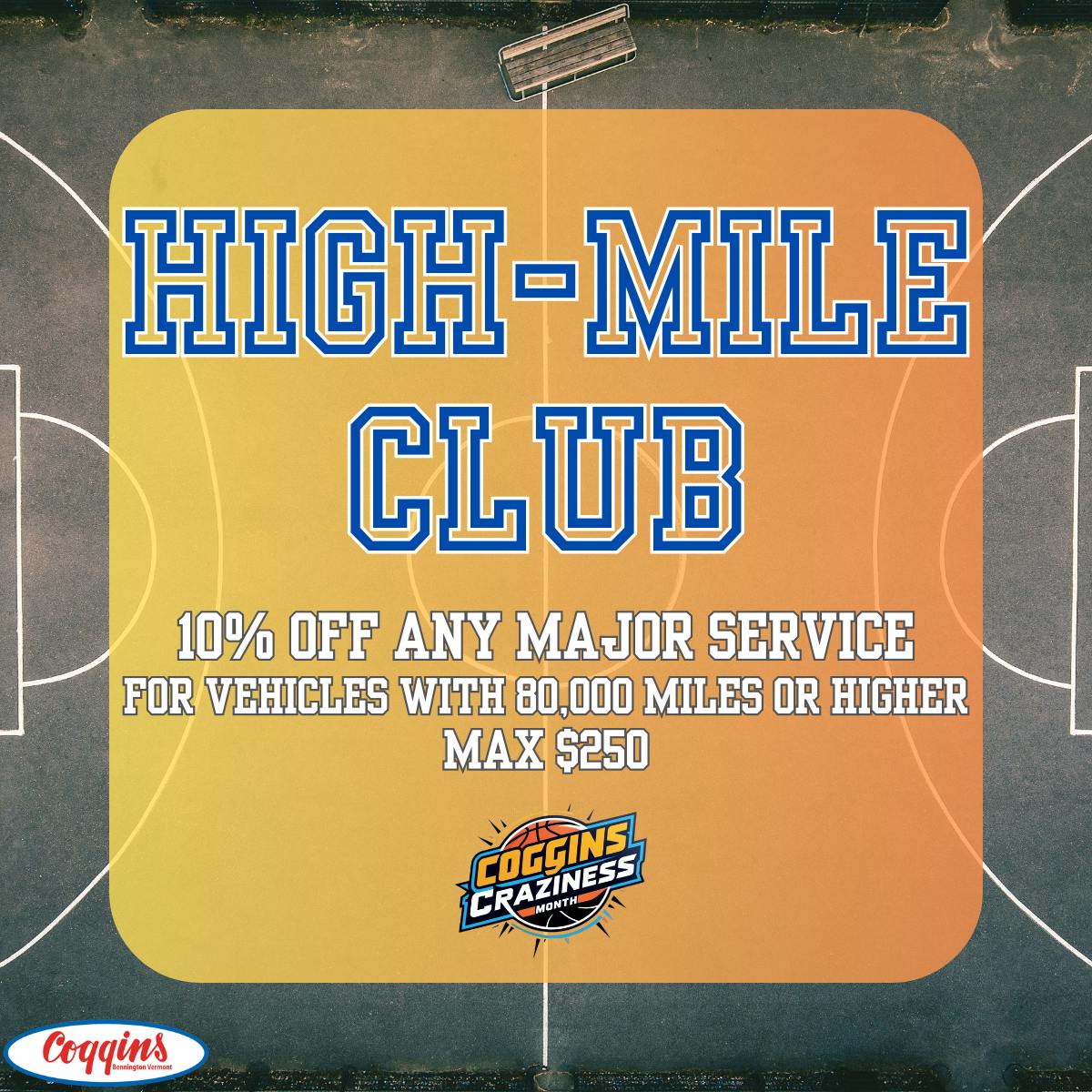 High Mile Club | Coggins Of The Berkshires