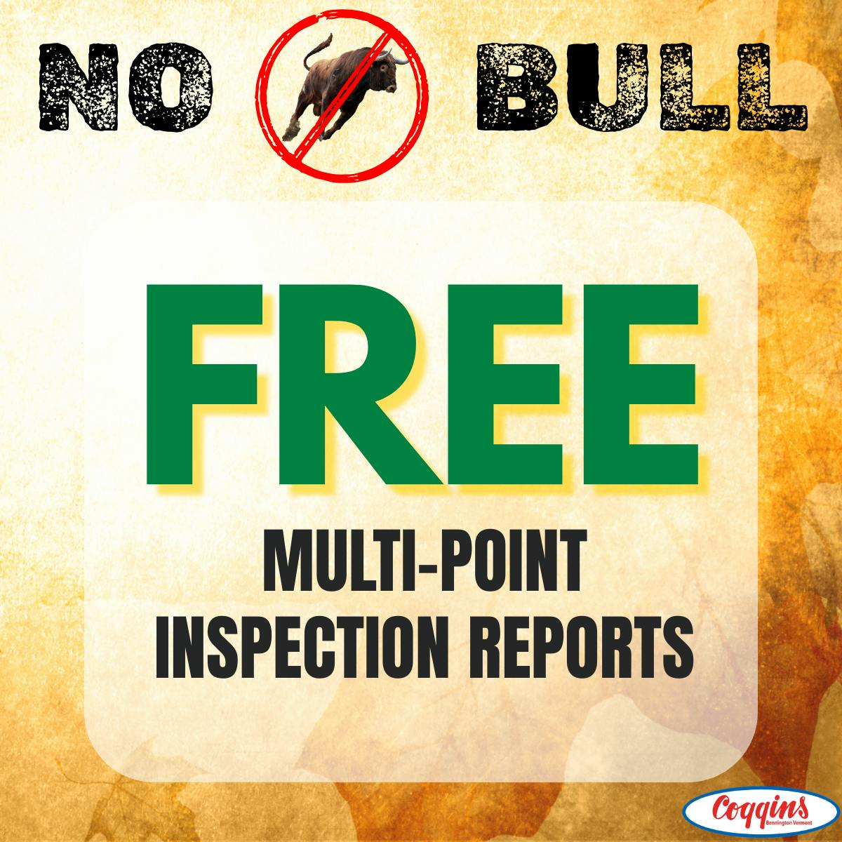 FREE Multi-Point Inspections | Coggins Of The Berkshires