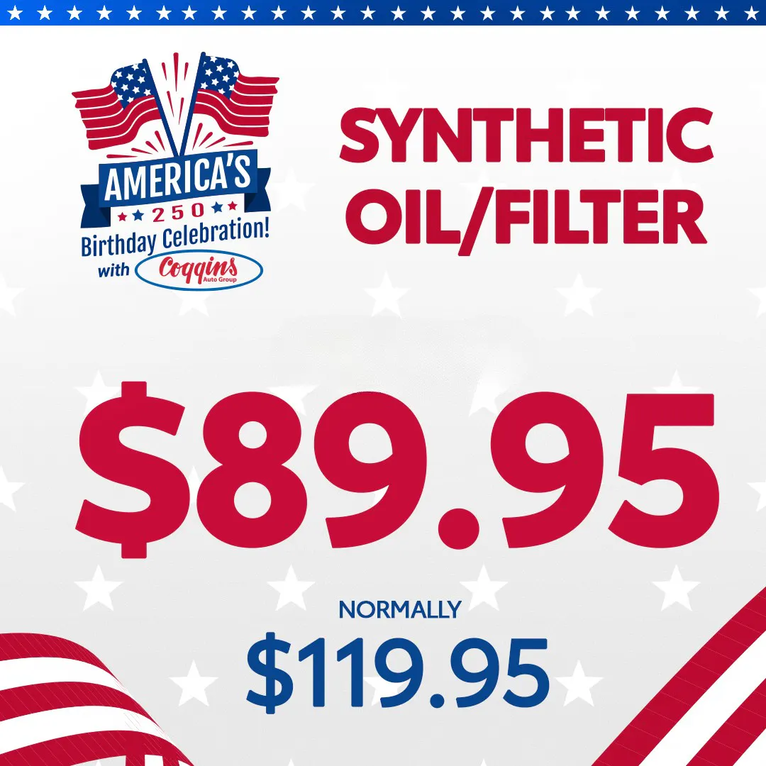 Synthetic Oil Change Special | Coggins Of The Berkshires