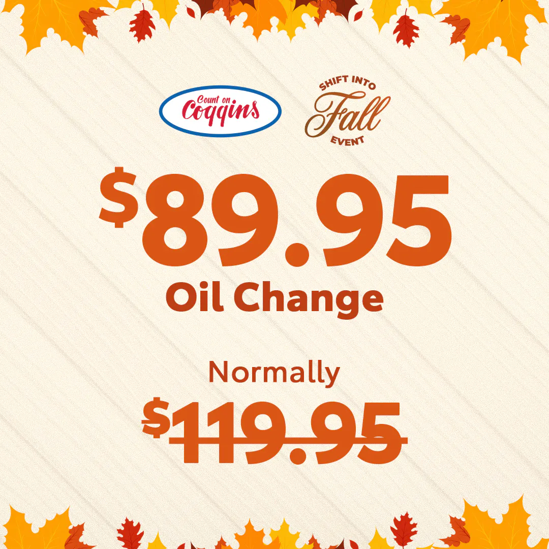 $89.95 Oil Change | Coggins Of The Berkshires