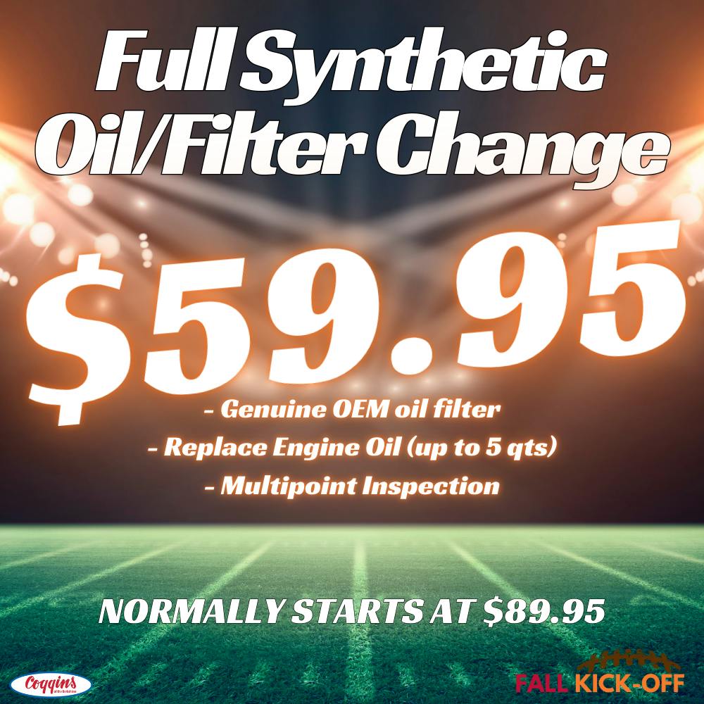 Synthetic Oil Change | Coggins Of The Berkshires