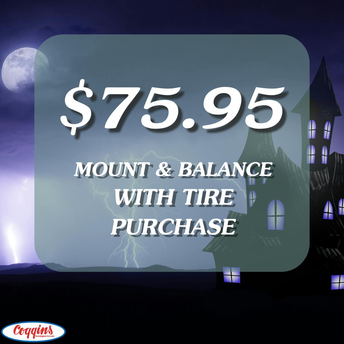 Mount & Balance Special | Coggins Of The Berkshires