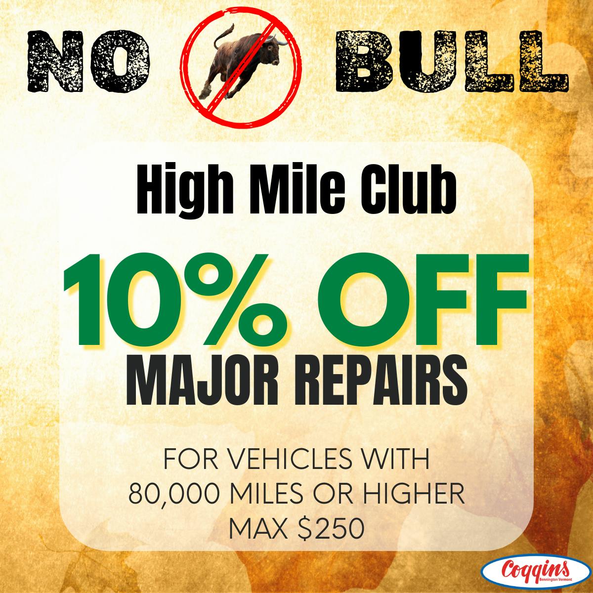 High Mile Club | Coggins Of The Berkshires