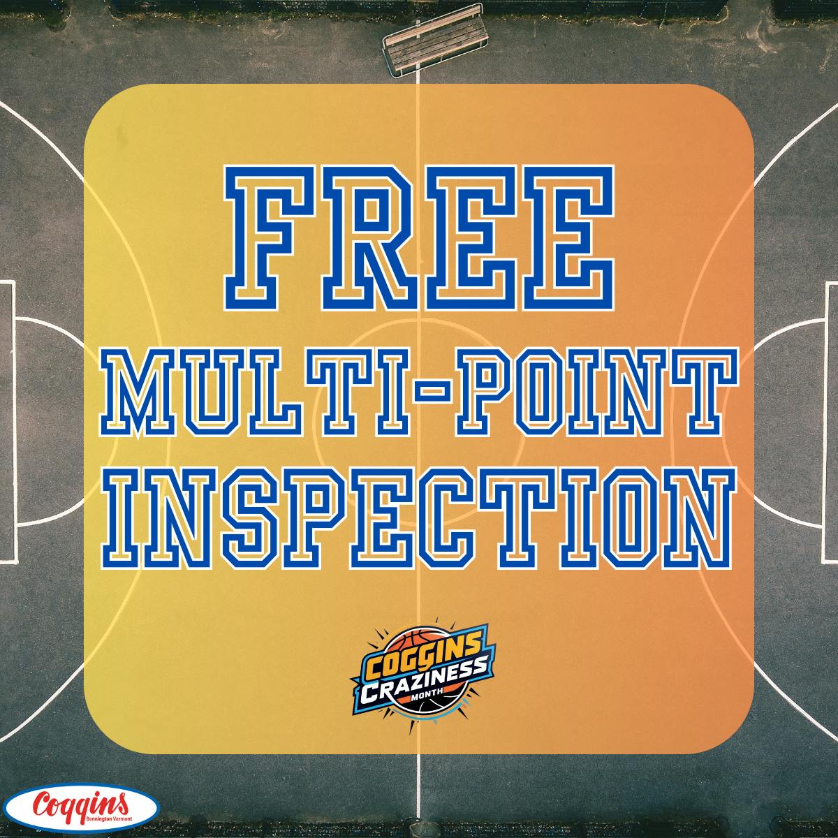 FREE Multi-Point Inspections | Coggins Of The Berkshires