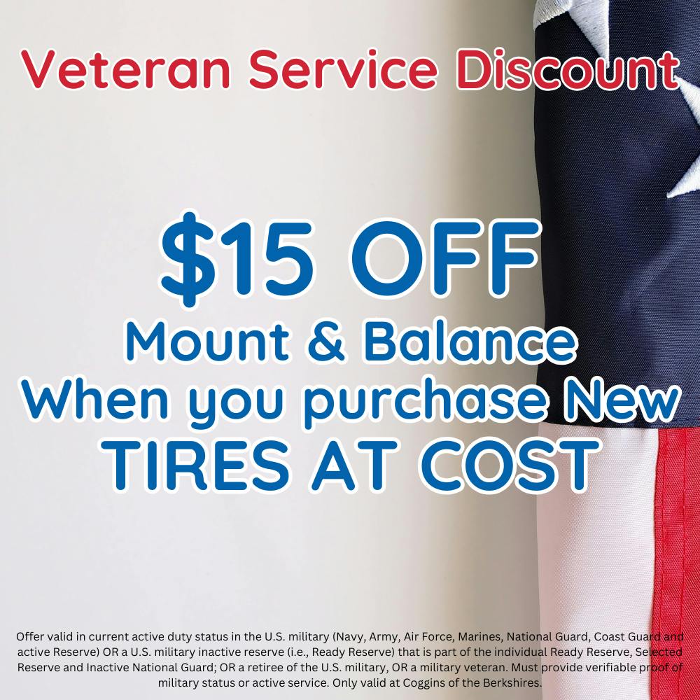 Veteran Mount & Balance Special | Coggins Of The Berkshires
