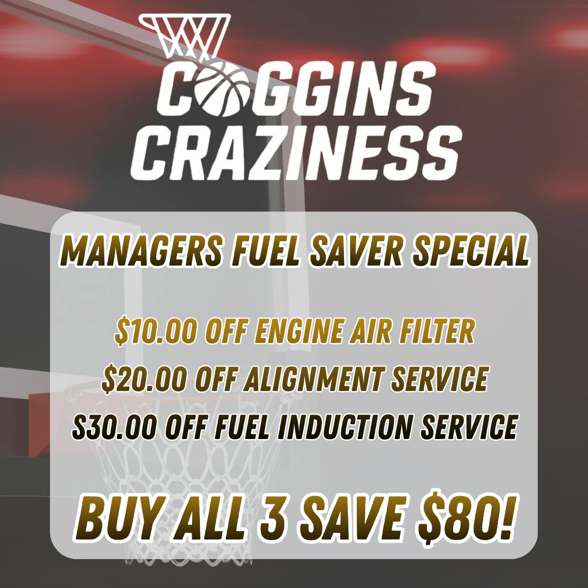 Manager Fuel Saver Special | Coggins Of The Berkshires