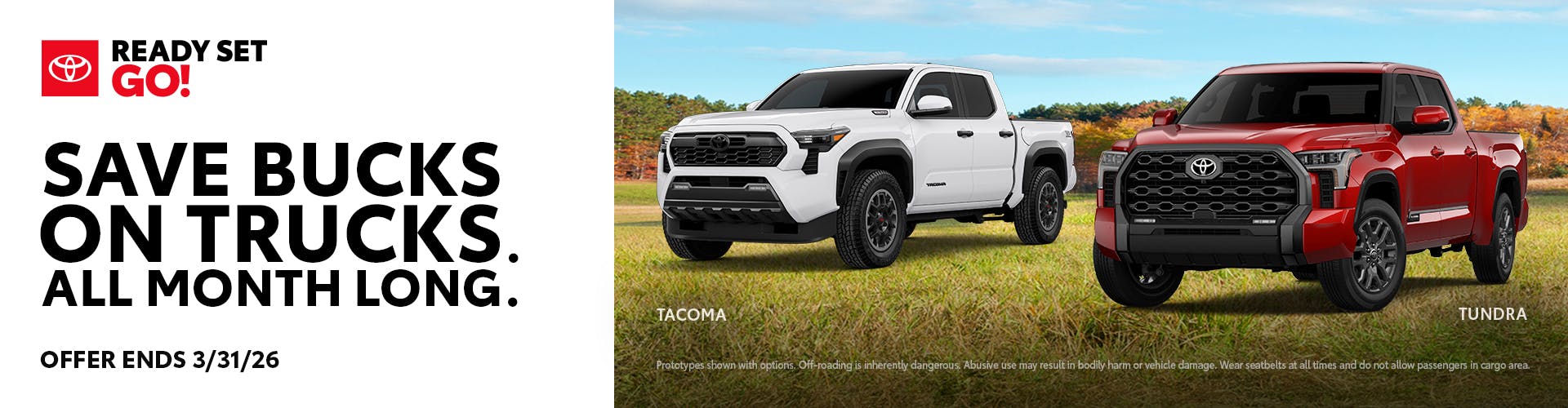 March 2026 KS Truck Bucks