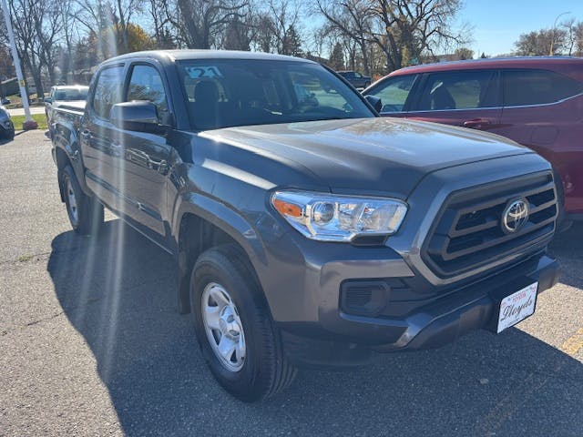 Used 2021 Toyota Tacoma SR with VIN 3TMCZ5AN9MM451280 for sale in Jamestown, ND