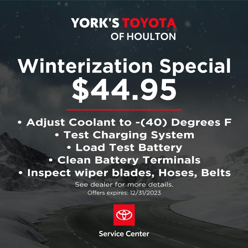 Quality Toyota Repair & OEM Service York's Of Houlton Toyota