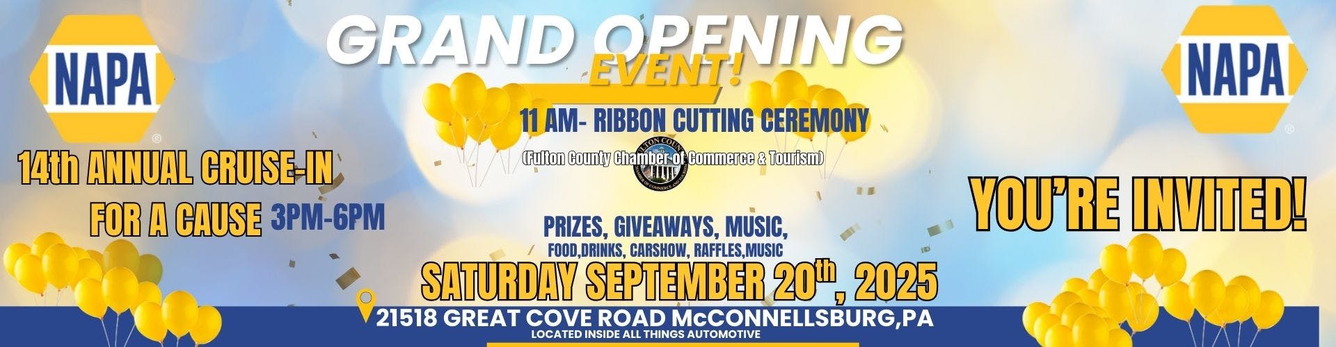 NAPA GRAND OPENING