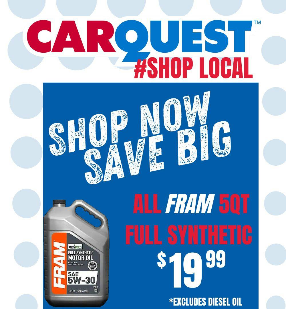 CARQUEST D.I.Y SAVINGS!