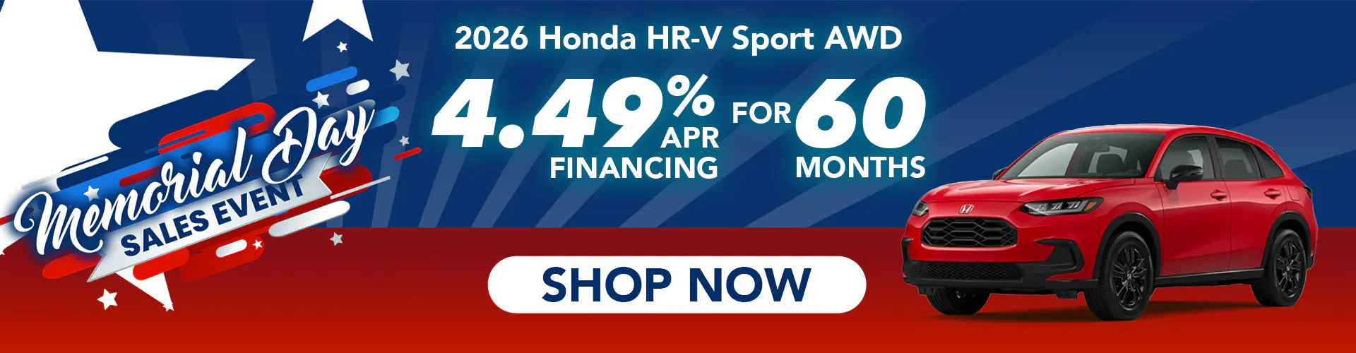2026 Honda HR-V Sport – May 2026