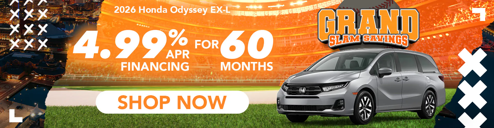 2026 Honda Odyssey EX-L – April 2026