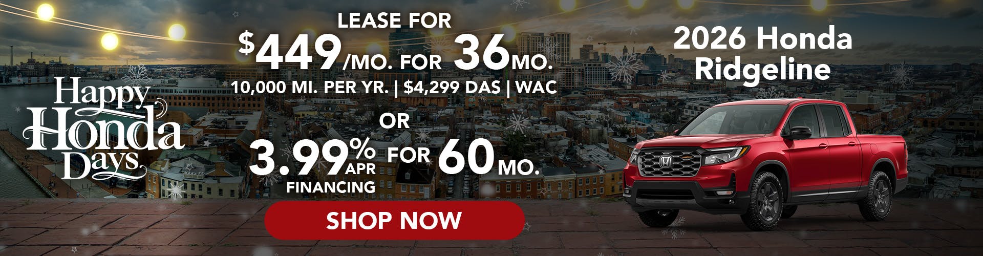 2026 Honda Ridgeline