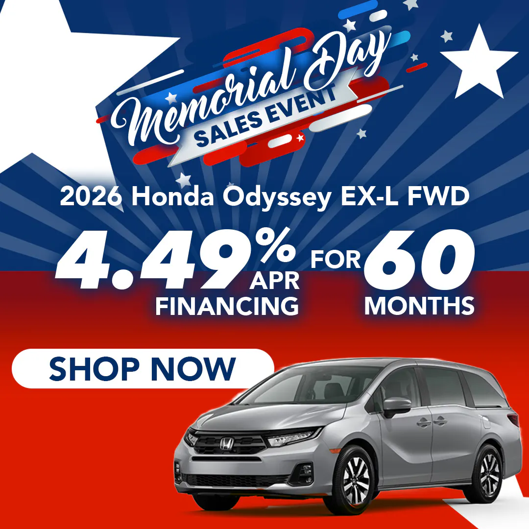 2026 Honda Odyssey EX-L – May 2026