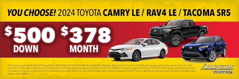 Feb Used CamRav4Tac | Arlington Toyota