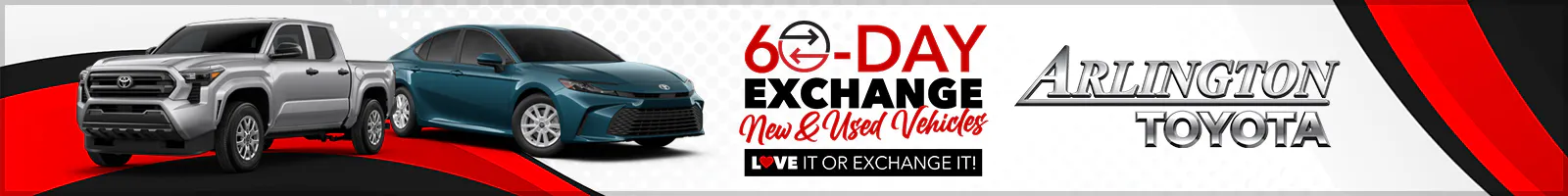 Why Buy 60 Day Exchange USED REV | Arlington Toyota