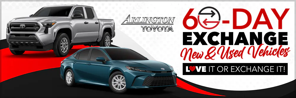 Why Buy 60 Day Exchange USED REV | Arlington Toyota