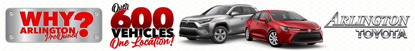 Used Over 600 | Arlington Toyota