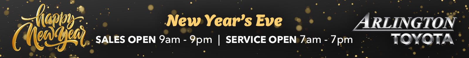 New Year’s Eve Jan 2026