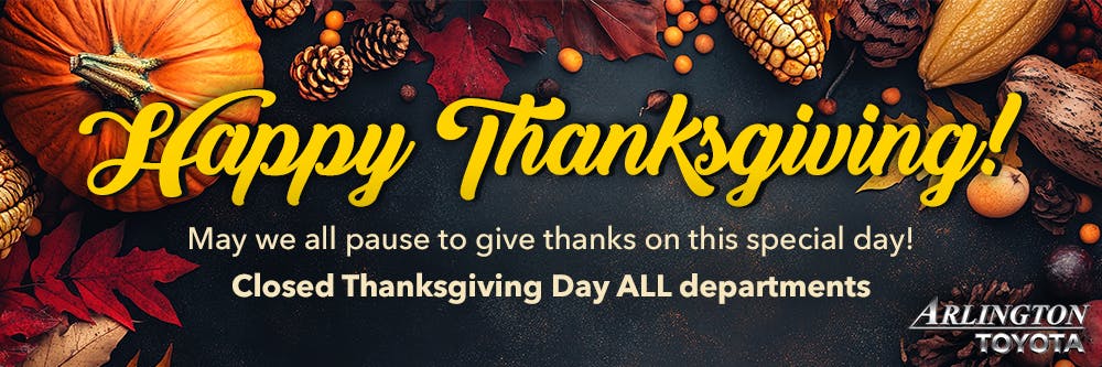 Thanksgiving Wishes | Arlington Toyota