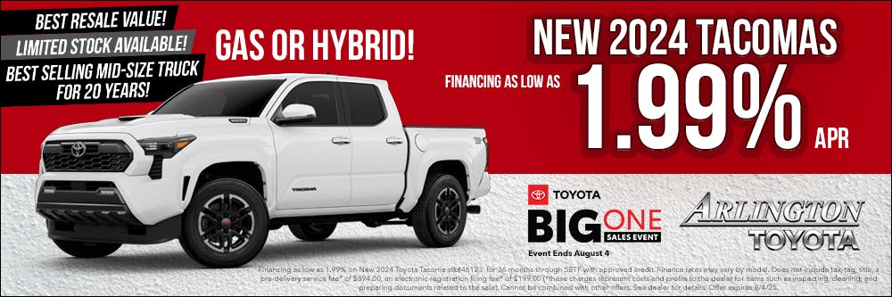 Big One Tacomas | Arlington Toyota