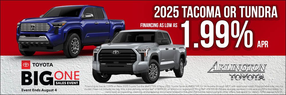Big One Trucks | Arlington Toyota