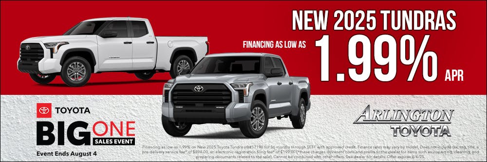 Big One Tundras | Arlington Toyota
