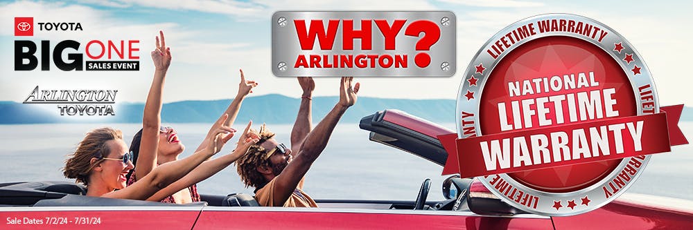Big One Warranty | Arlington Toyota