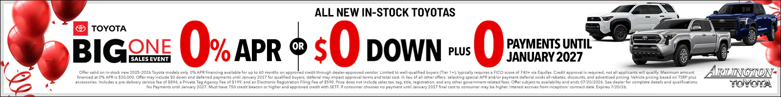 New Car Zero Tundra